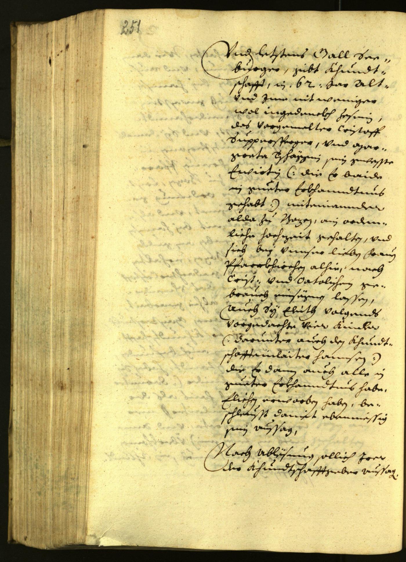 Civic Archives of Bozen-Bolzano - BOhisto Minutes of the council 1629 