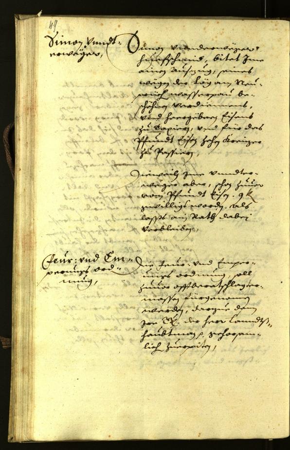 Civic Archives of Bozen-Bolzano - BOhisto Minutes of the council 1630 