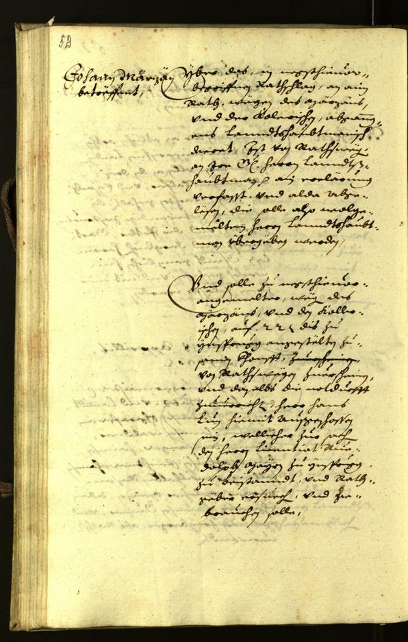 Civic Archives of Bozen-Bolzano - BOhisto Minutes of the council 1630 