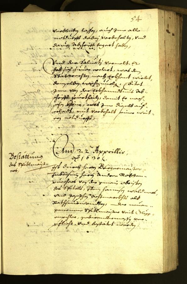 Civic Archives of Bozen-Bolzano - BOhisto Minutes of the council 1630 