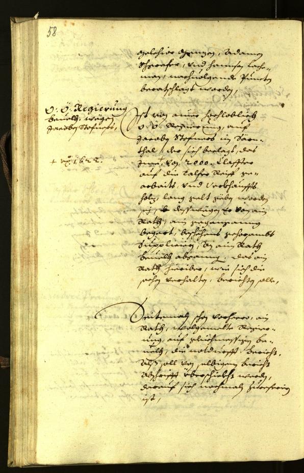 Stadtarchiv Bozen - BOhisto Ratsprotokoll 1630 