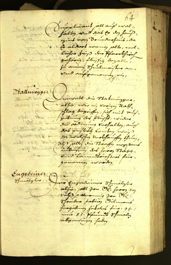 Stadtarchiv Bozen - BOhisto Ratsprotokoll 1630 