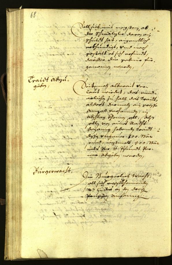 Civic Archives of Bozen-Bolzano - BOhisto Minutes of the council 1630 