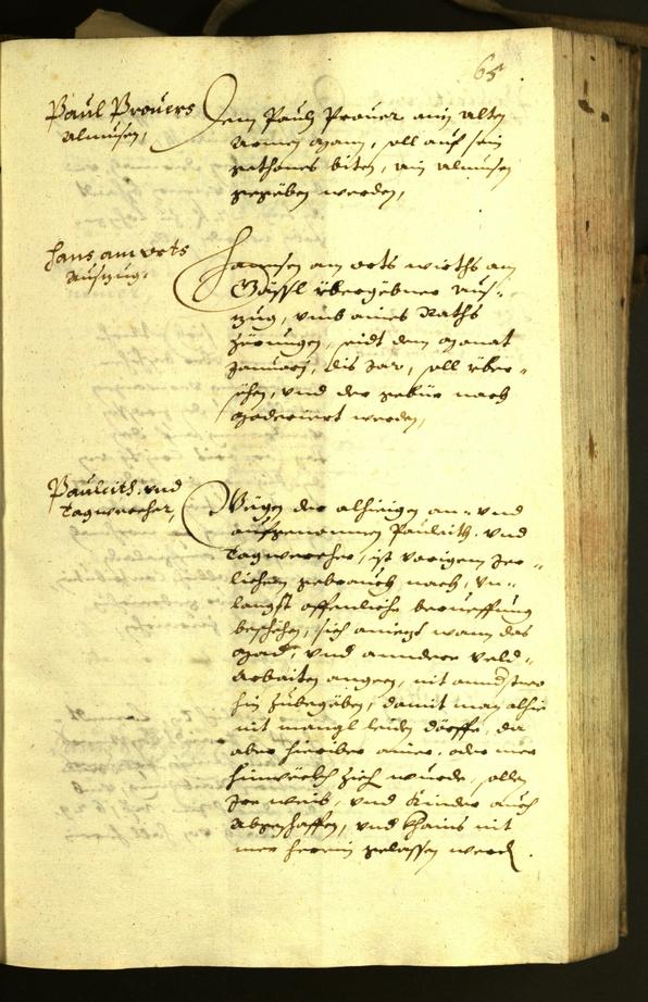 Civic Archives of Bozen-Bolzano - BOhisto Minutes of the council 1630 