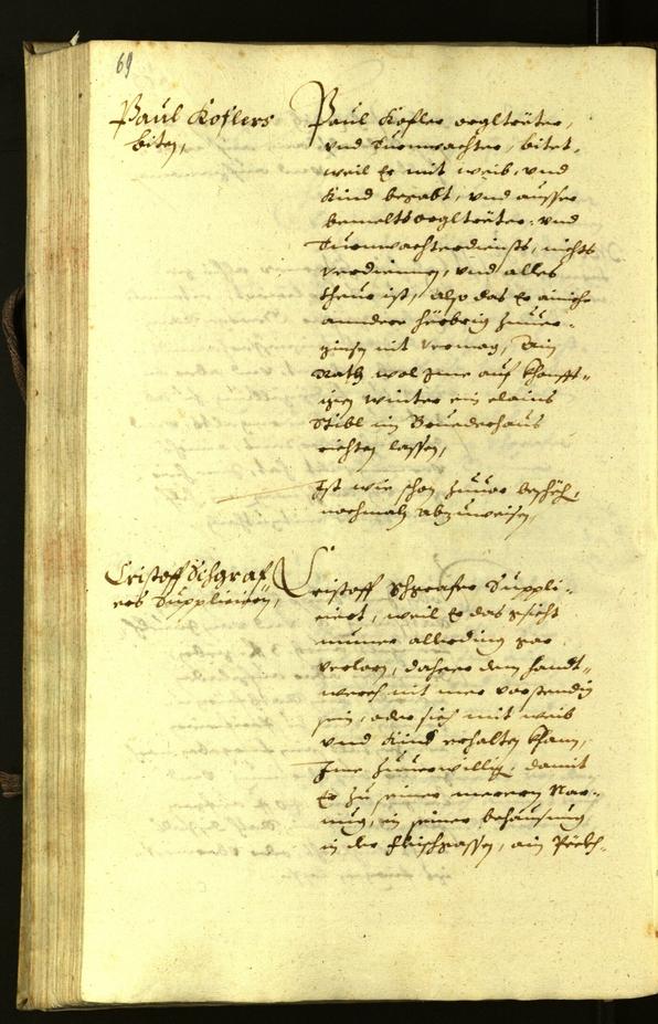 Civic Archives of Bozen-Bolzano - BOhisto Minutes of the council 1630 