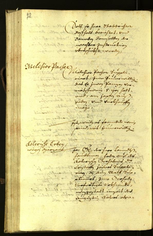 Civic Archives of Bozen-Bolzano - BOhisto Minutes of the council 1630 