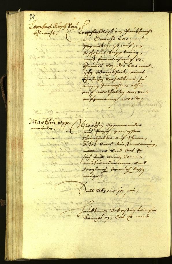 Civic Archives of Bozen-Bolzano - BOhisto Minutes of the council 1630 