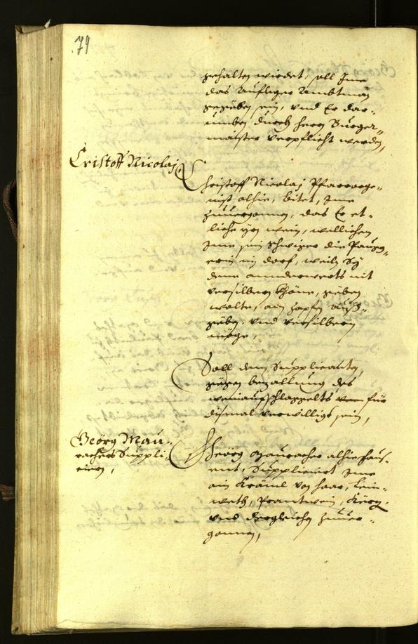 Civic Archives of Bozen-Bolzano - BOhisto Minutes of the council 1630 