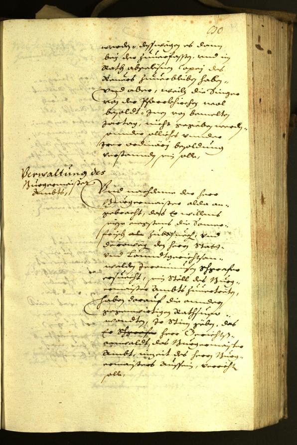 Civic Archives of Bozen-Bolzano - BOhisto Minutes of the council 1630 