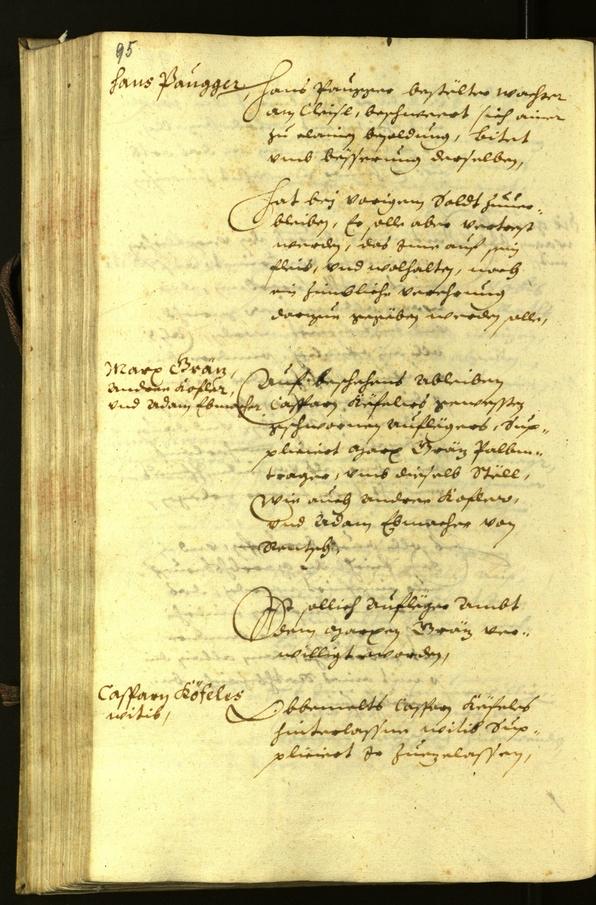 Civic Archives of Bozen-Bolzano - BOhisto Minutes of the council 1630 