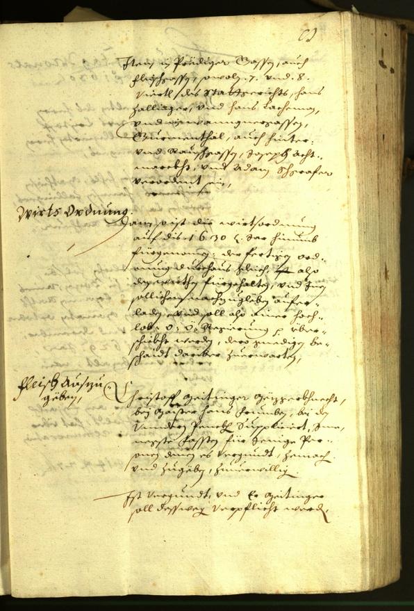 Civic Archives of Bozen-Bolzano - BOhisto Minutes of the council 1630 