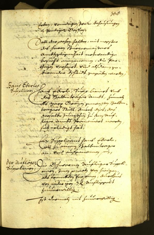 Civic Archives of Bozen-Bolzano - BOhisto Minutes of the council 1630 