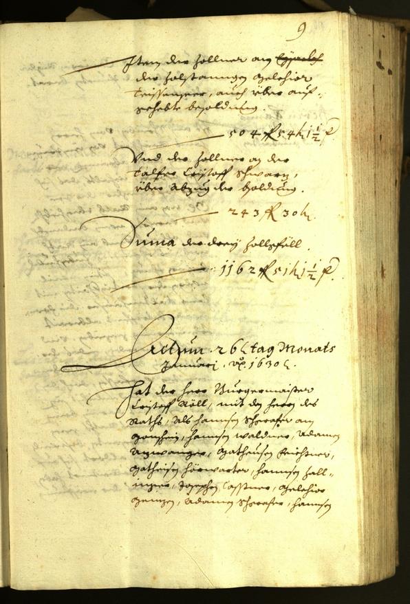 Civic Archives of Bozen-Bolzano - BOhisto Minutes of the council 1630 