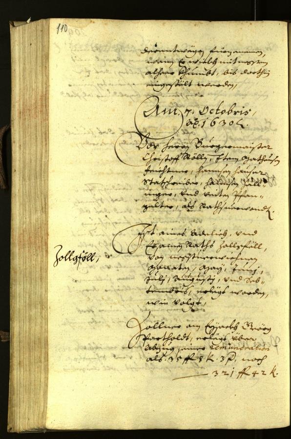 Civic Archives of Bozen-Bolzano - BOhisto Minutes of the council 1630 