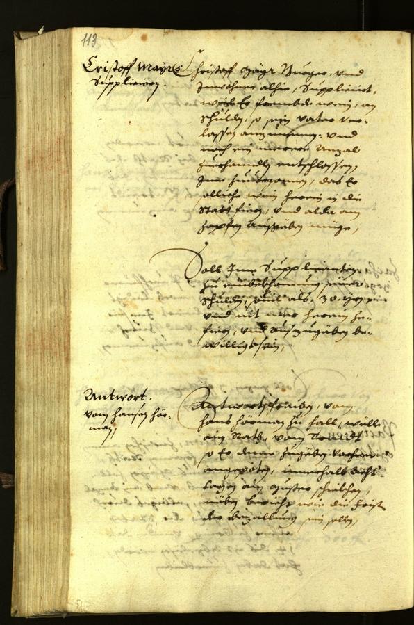 Stadtarchiv Bozen - BOhisto Ratsprotokoll 1630 