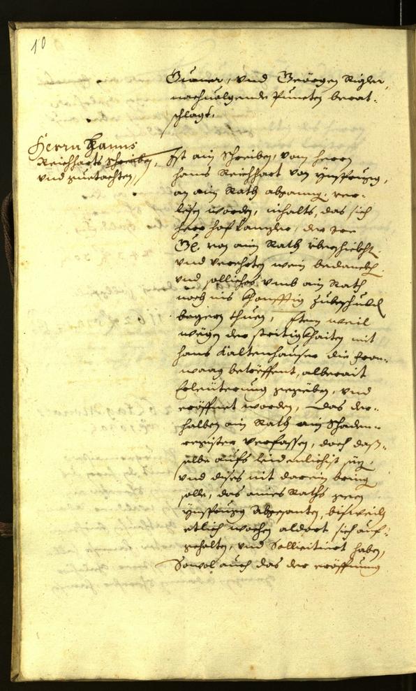 Civic Archives of Bozen-Bolzano - BOhisto Minutes of the council 1630 