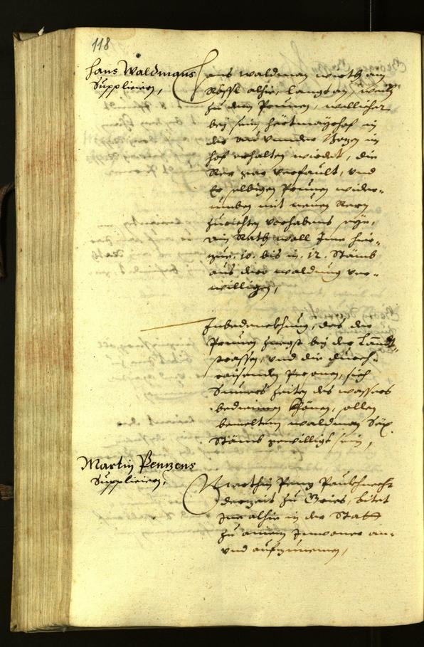 Civic Archives of Bozen-Bolzano - BOhisto Minutes of the council 1630 