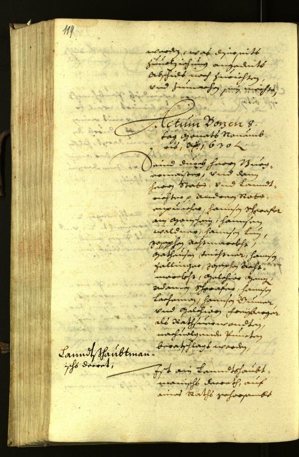 Archivio Storico della Città di Bolzano - BOhisto protocollo consiliare 1630 