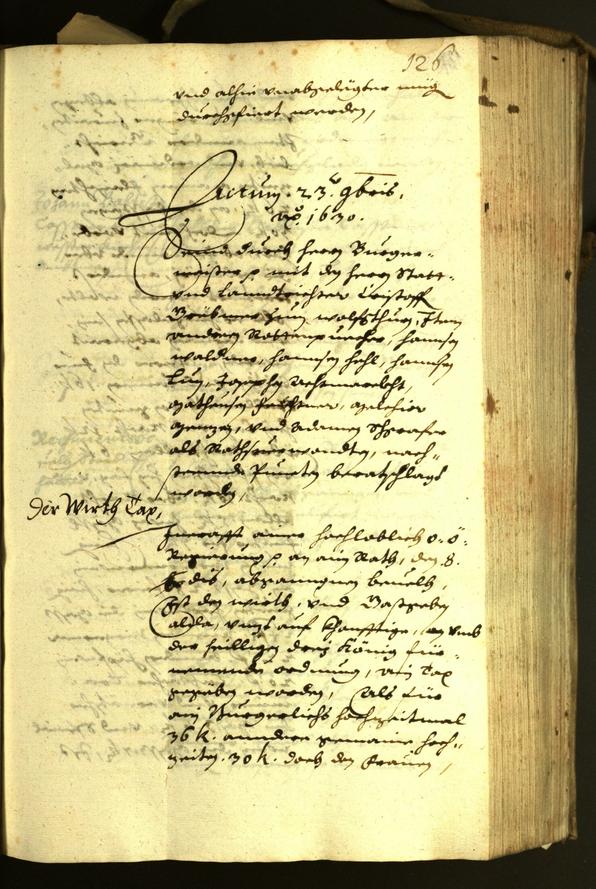 Civic Archives of Bozen-Bolzano - BOhisto Minutes of the council 1630 