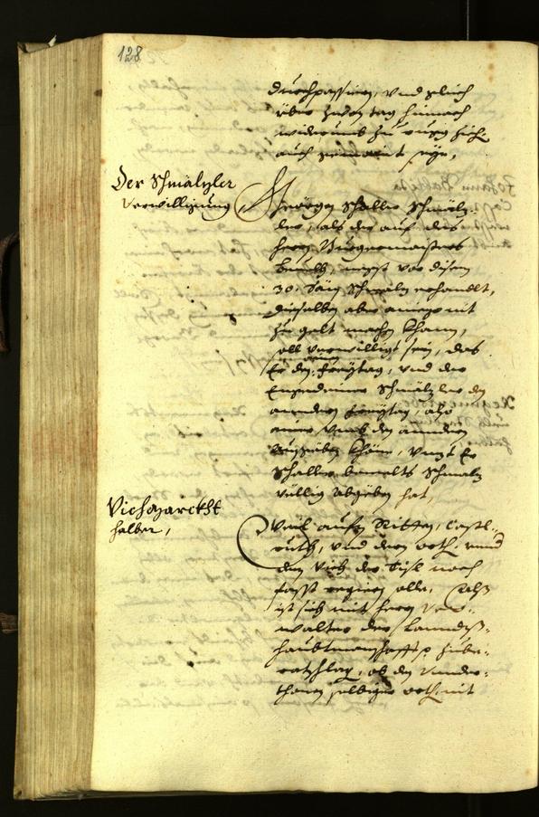 Civic Archives of Bozen-Bolzano - BOhisto Minutes of the council 1630 