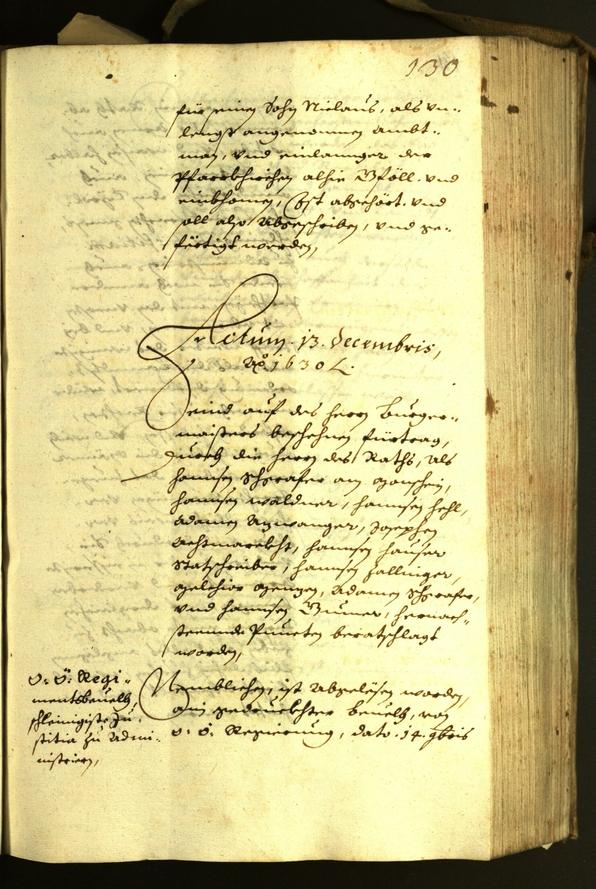 Civic Archives of Bozen-Bolzano - BOhisto Minutes of the council 1630 