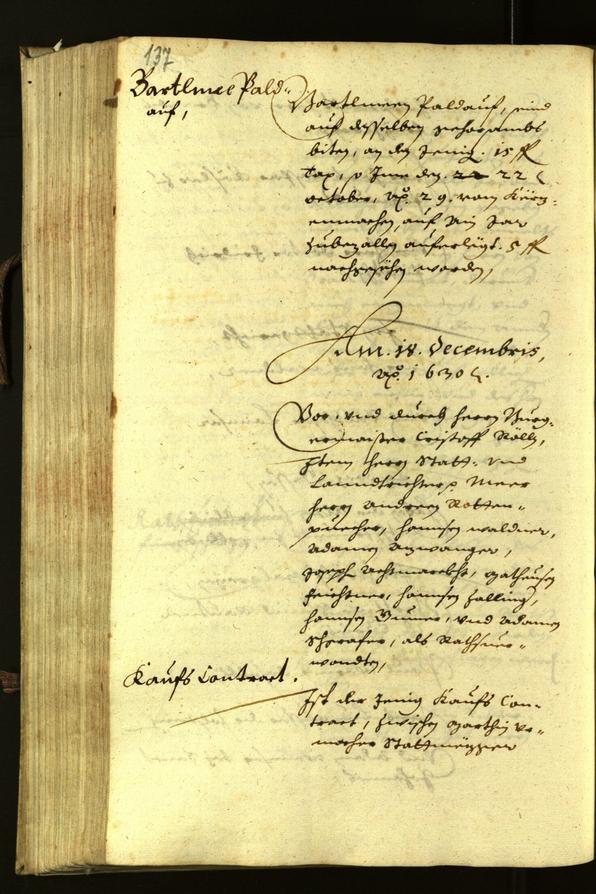 Civic Archives of Bozen-Bolzano - BOhisto Minutes of the council 1630 