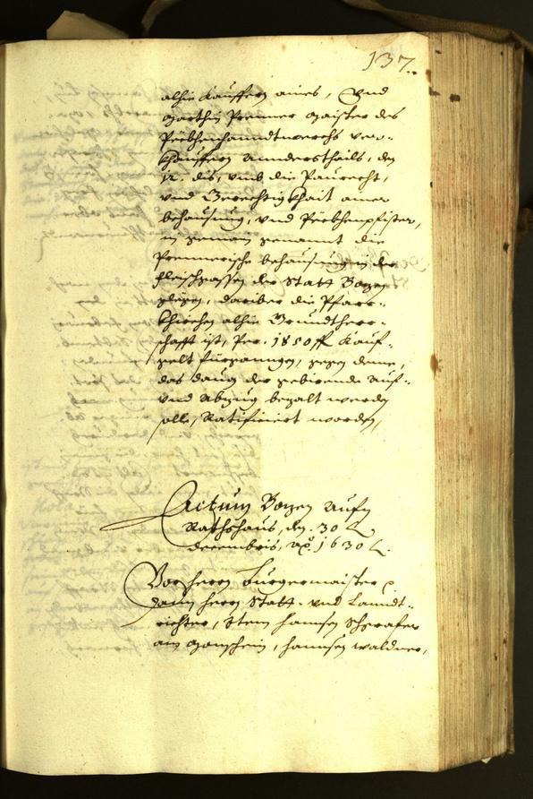 Civic Archives of Bozen-Bolzano - BOhisto Minutes of the council 1630 