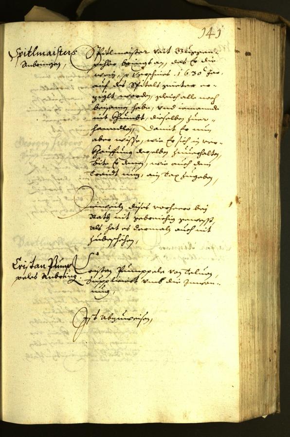 Civic Archives of Bozen-Bolzano - BOhisto Minutes of the council 1630 