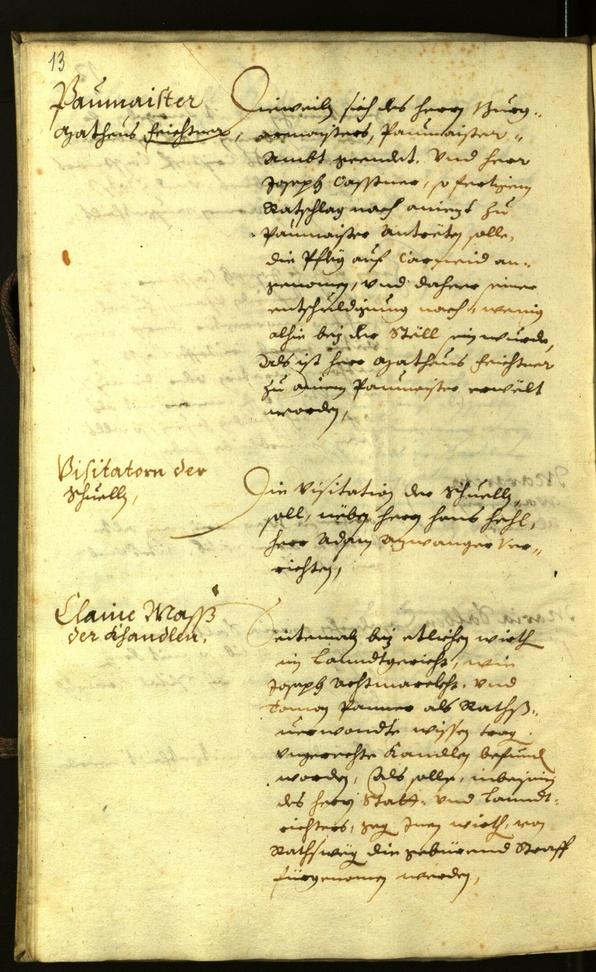 Civic Archives of Bozen-Bolzano - BOhisto Minutes of the council 1630 