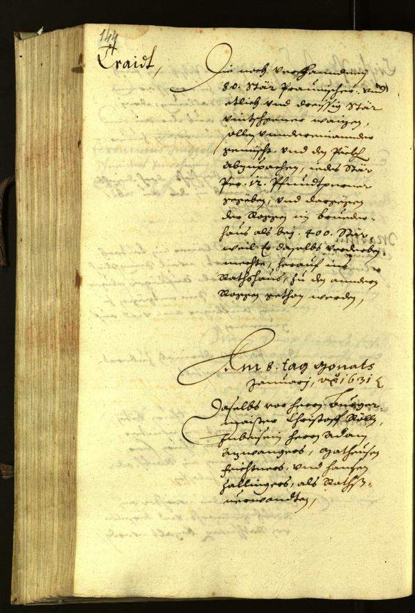 Civic Archives of Bozen-Bolzano - BOhisto Minutes of the council 1630 