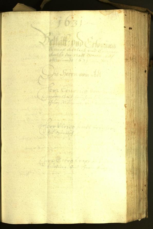 Civic Archives of Bozen-Bolzano - BOhisto Minutes of the council 1630 