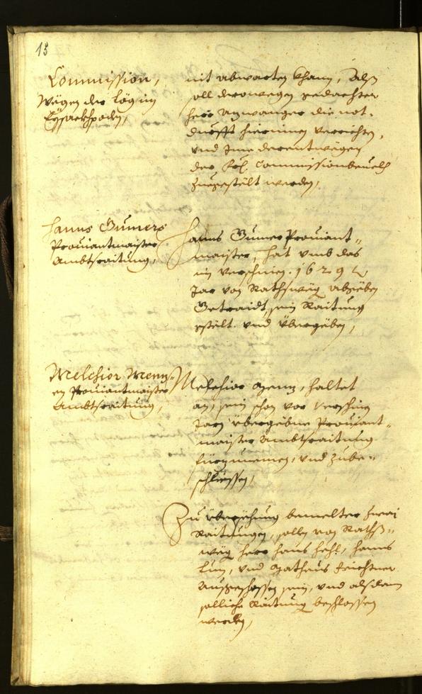 Civic Archives of Bozen-Bolzano - BOhisto Minutes of the council 1630 