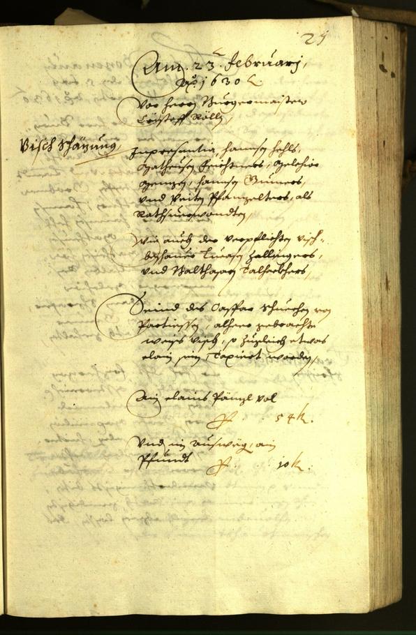 Civic Archives of Bozen-Bolzano - BOhisto Minutes of the council 1630 