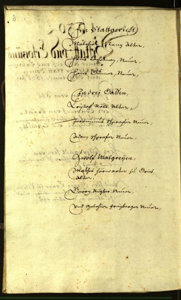 Civic Archives of Bozen-Bolzano - BOhisto Minutes of the council 1630 