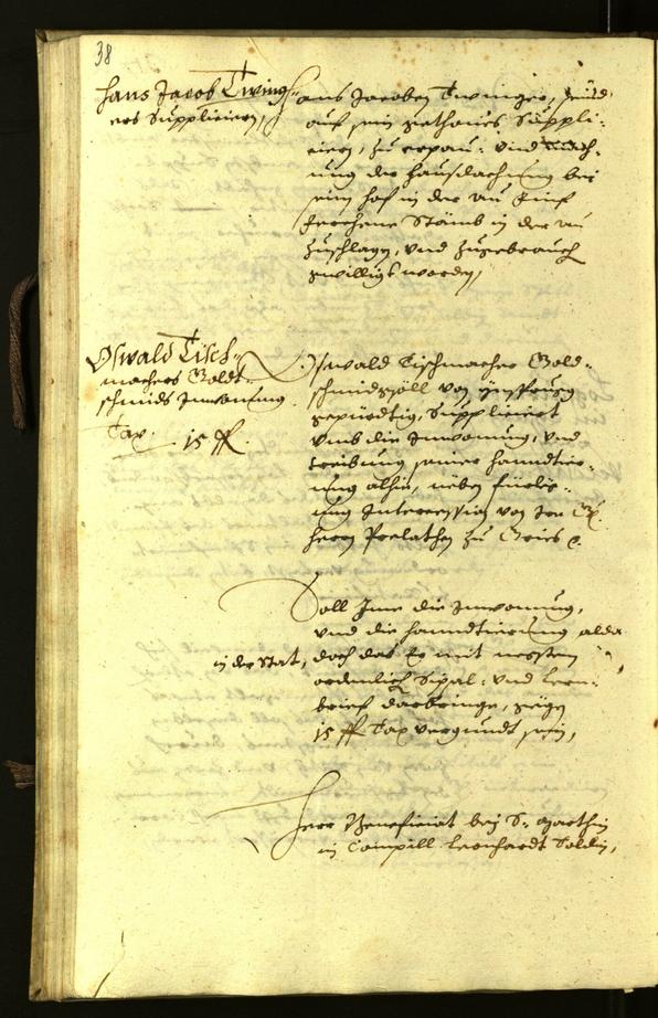 Civic Archives of Bozen-Bolzano - BOhisto Minutes of the council 1630 