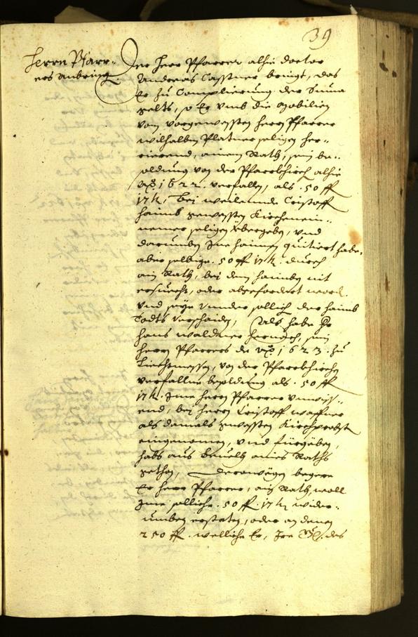 Civic Archives of Bozen-Bolzano - BOhisto Minutes of the council 1630 