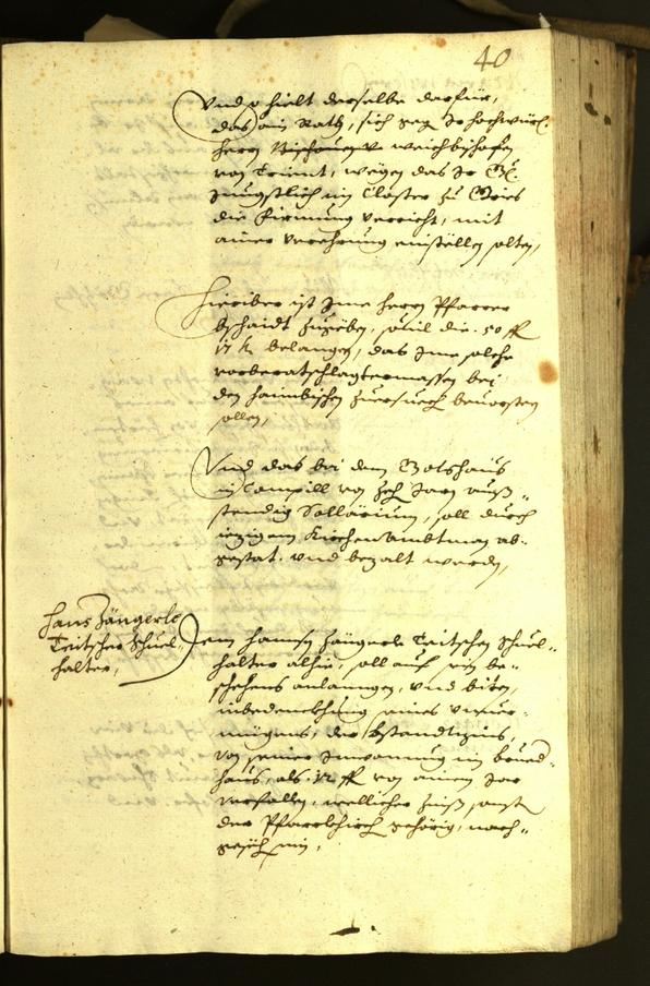 Civic Archives of Bozen-Bolzano - BOhisto Minutes of the council 1630 