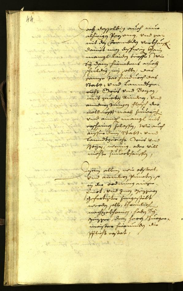 Civic Archives of Bozen-Bolzano - BOhisto Minutes of the council 1630 