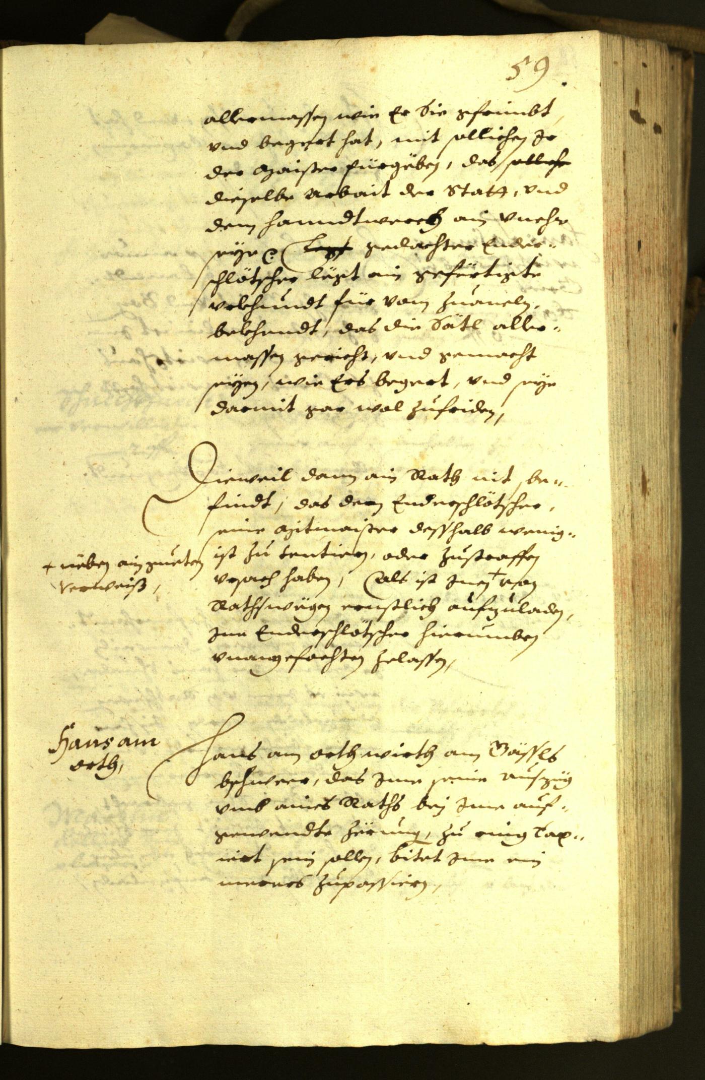 Civic Archives of Bozen-Bolzano - BOhisto Minutes of the council 1630 