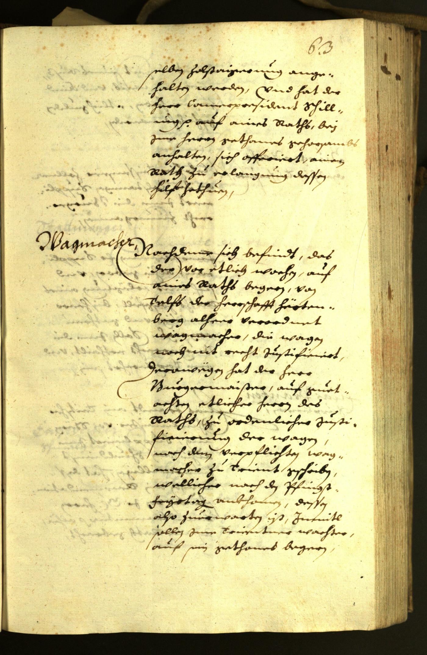 Civic Archives of Bozen-Bolzano - BOhisto Minutes of the council 1630 