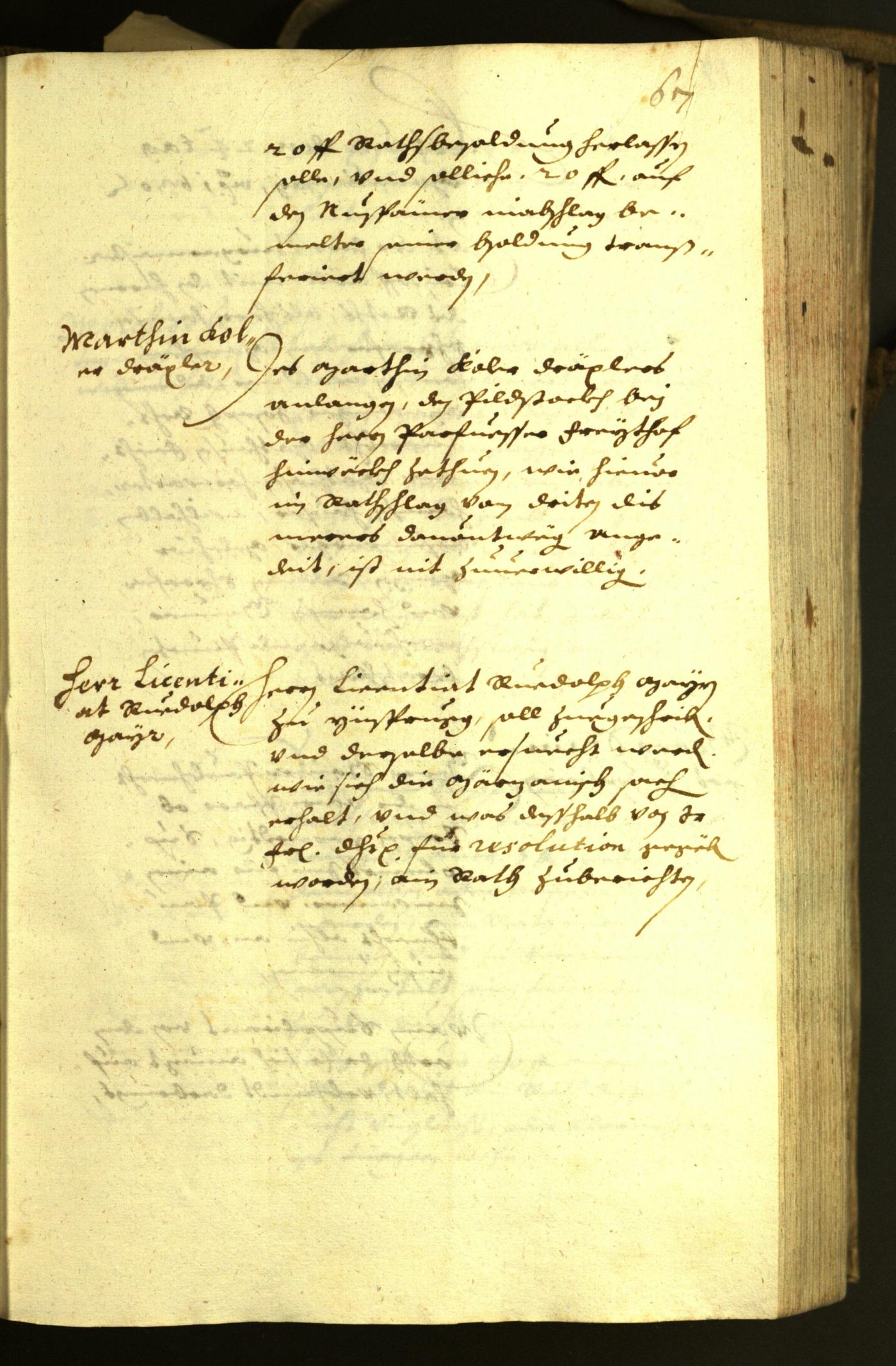 Civic Archives of Bozen-Bolzano - BOhisto Minutes of the council 1630 