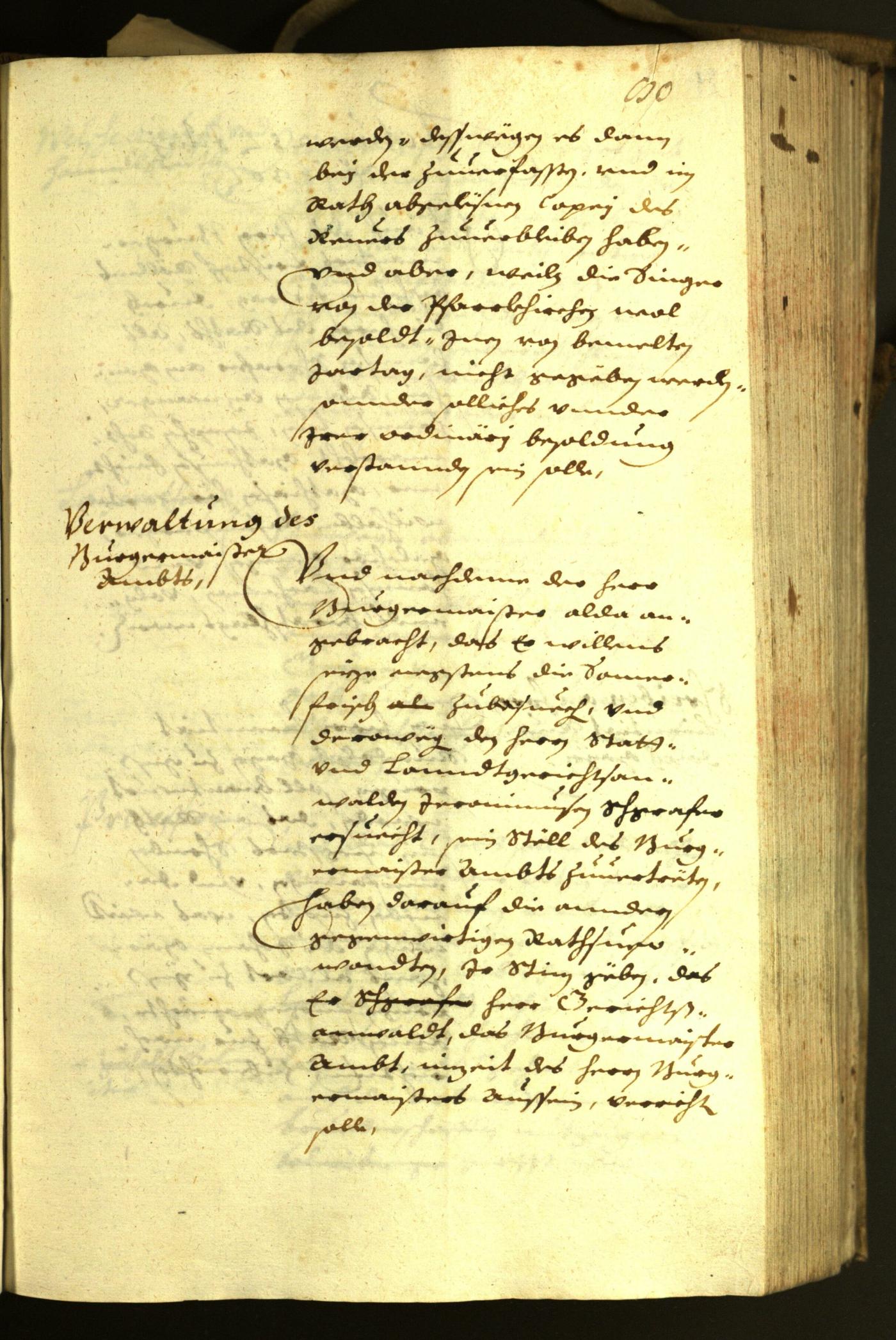 Civic Archives of Bozen-Bolzano - BOhisto Minutes of the council 1630 