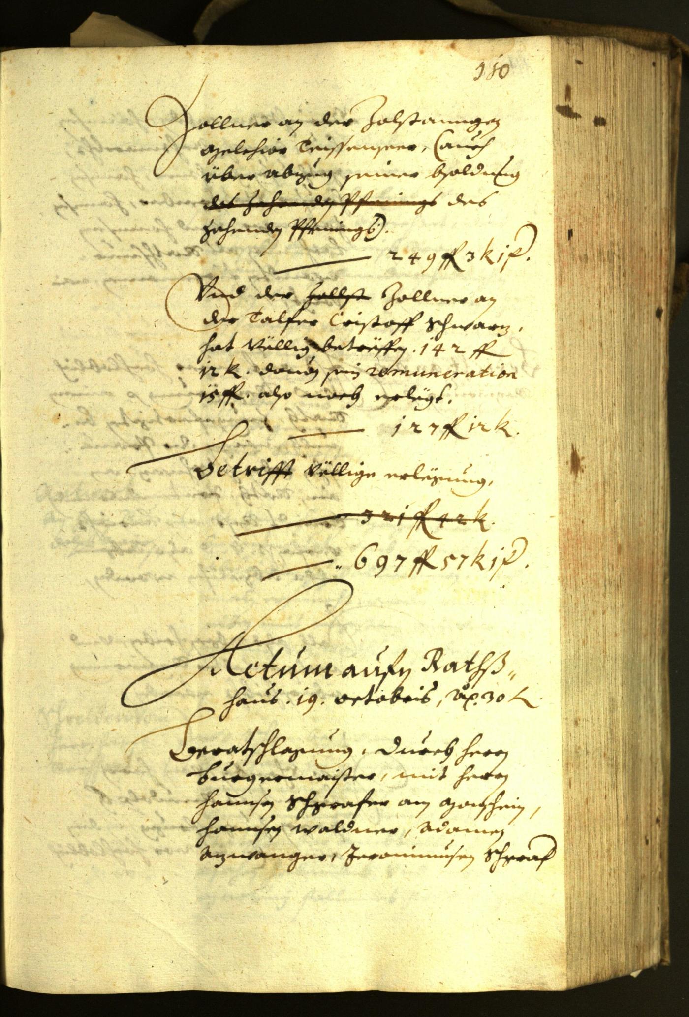 Civic Archives of Bozen-Bolzano - BOhisto Minutes of the council 1630 