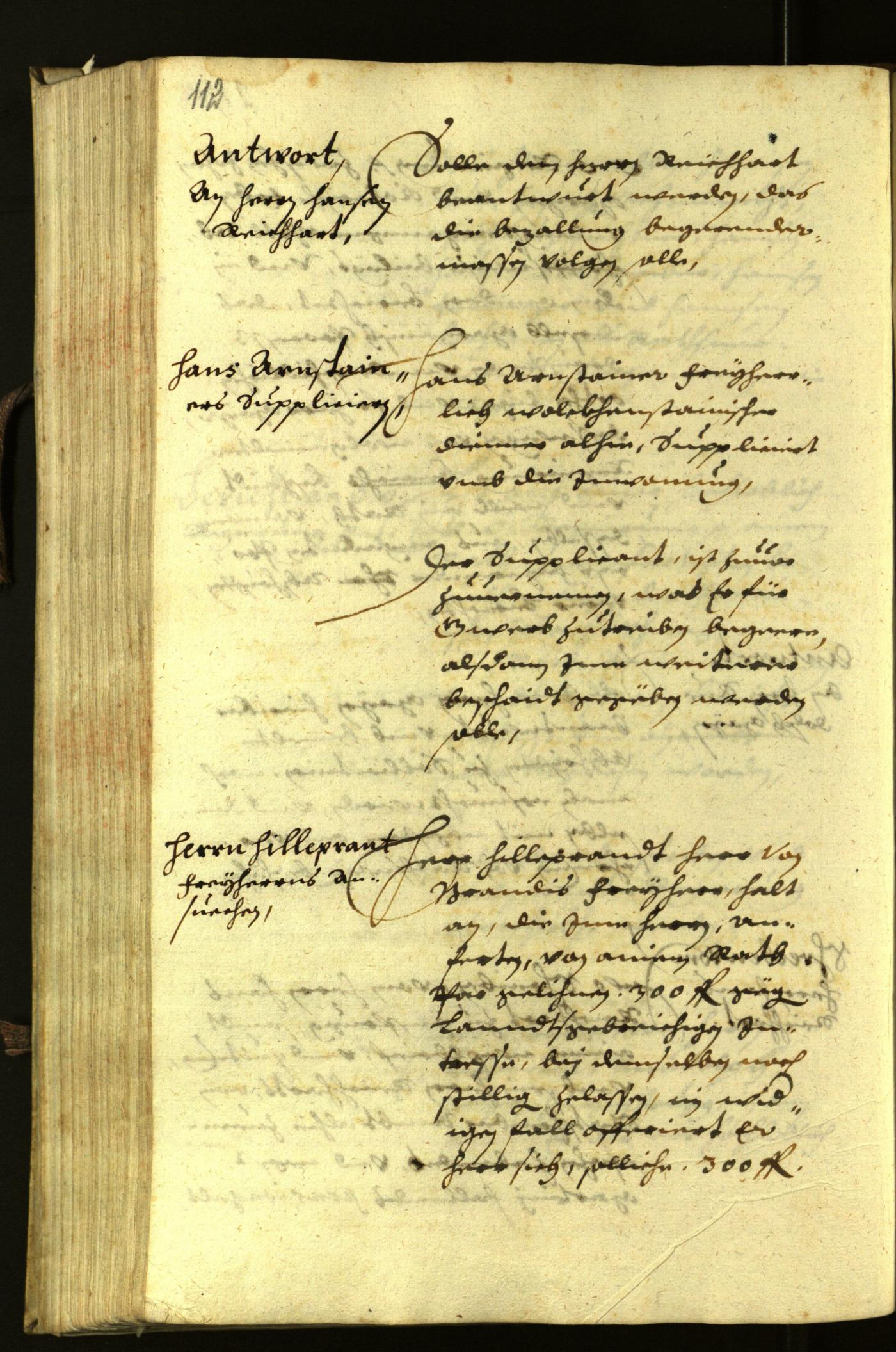 Civic Archives of Bozen-Bolzano - BOhisto Minutes of the council 1630 