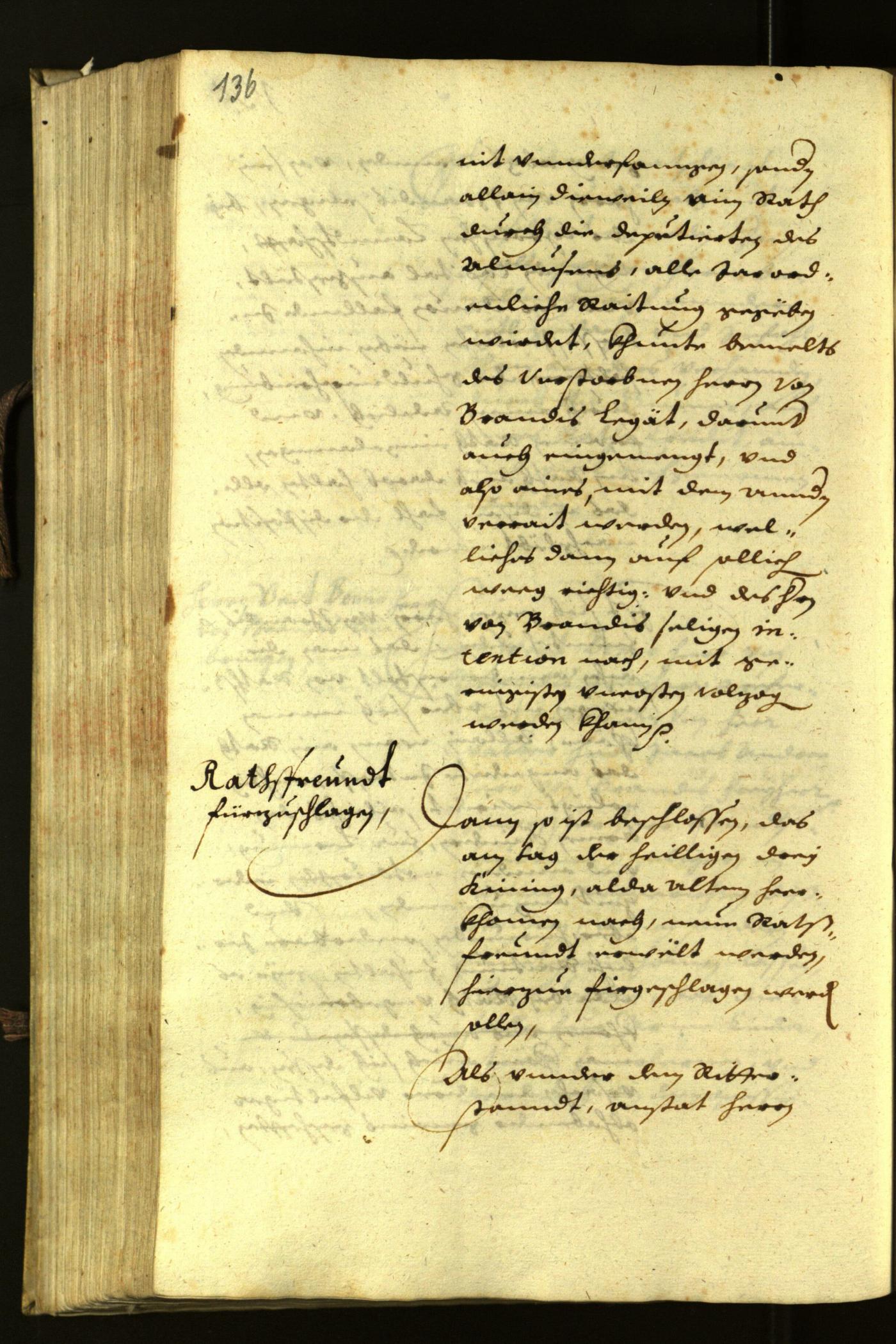 Civic Archives of Bozen-Bolzano - BOhisto Minutes of the council 1630 