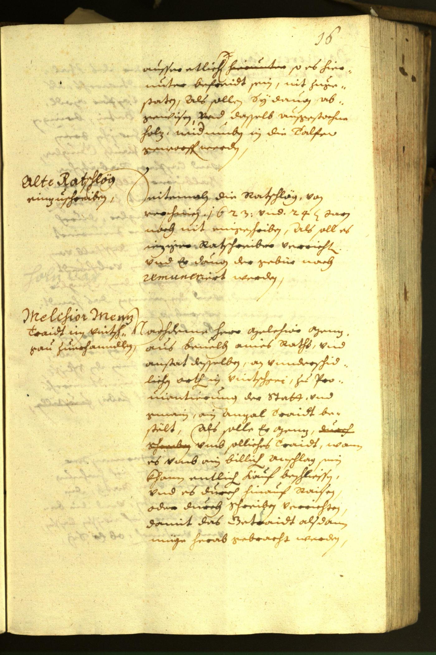 Civic Archives of Bozen-Bolzano - BOhisto Minutes of the council 1630 