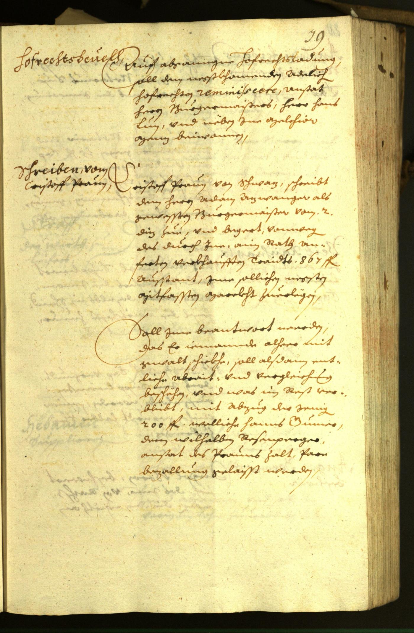 Civic Archives of Bozen-Bolzano - BOhisto Minutes of the council 1630 