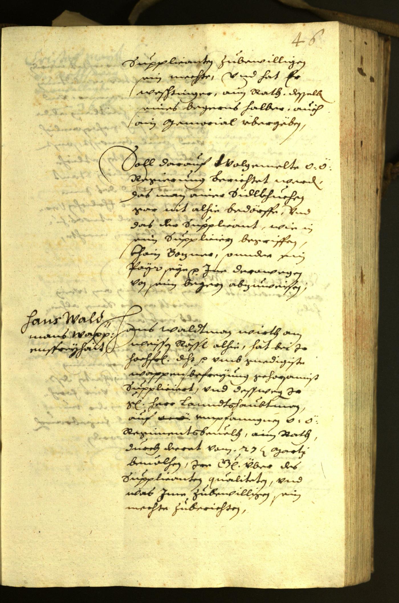 Stadtarchiv Bozen - BOhisto Ratsprotokoll 1630 