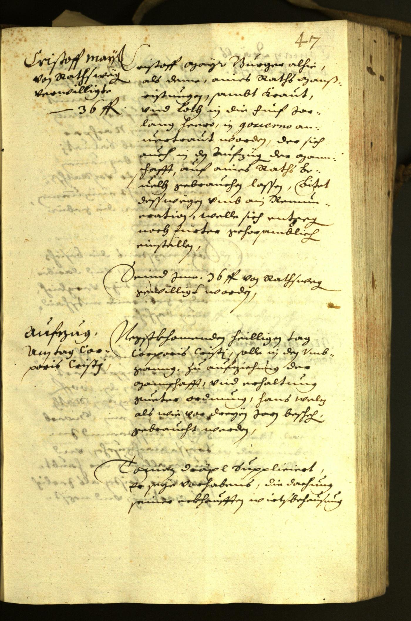 Civic Archives of Bozen-Bolzano - BOhisto Minutes of the council 1630 