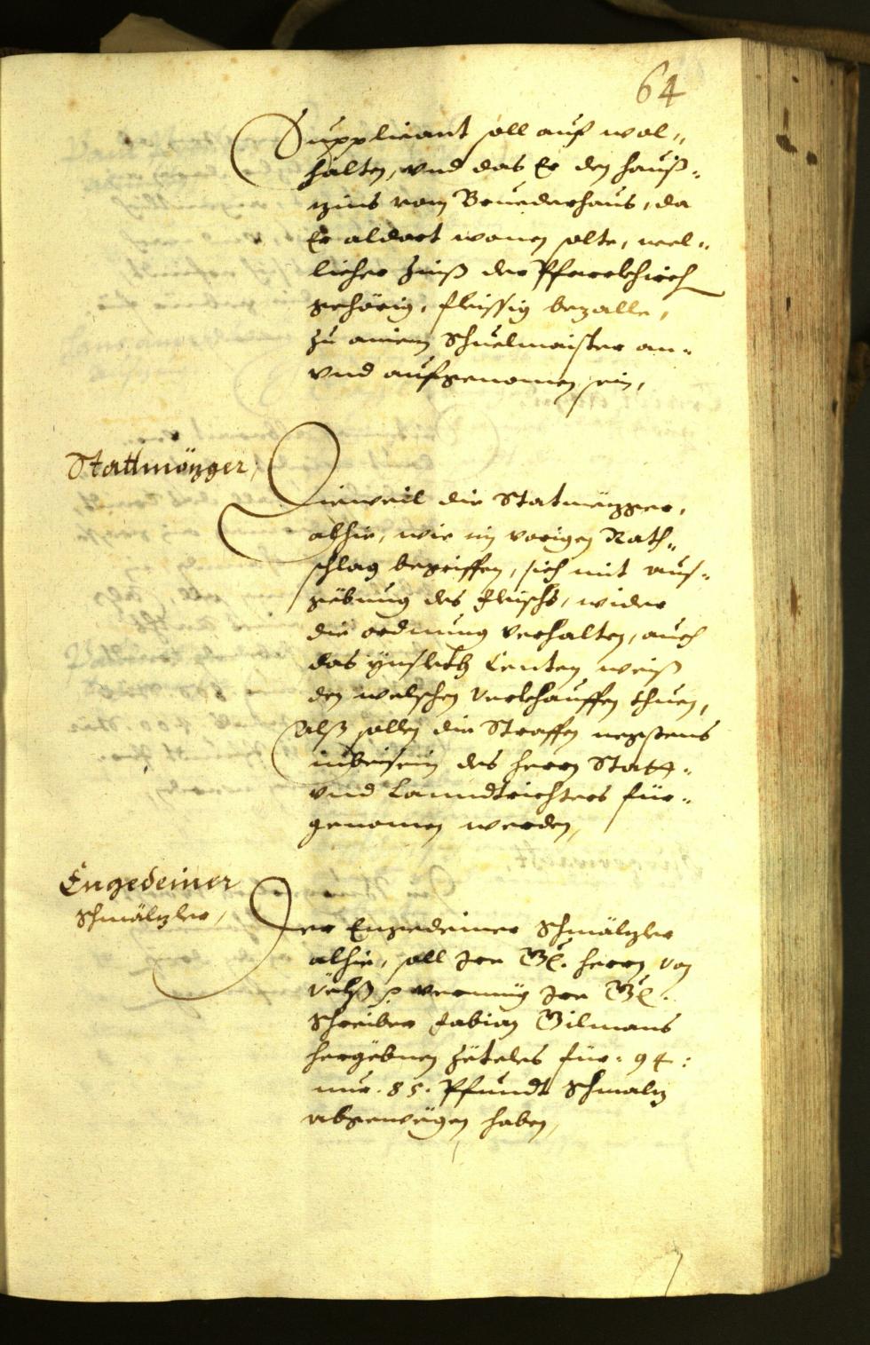 Stadtarchiv Bozen - BOhisto Ratsprotokoll 1630 